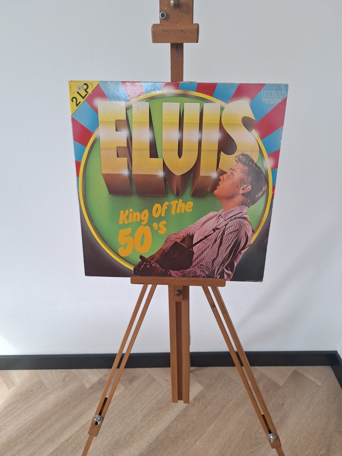 Elvis Presley - King of the 50's Dubbel-LP in nette staat, Rock, Gebruikt, Ophalen of Verzenden, Dubbel-LP