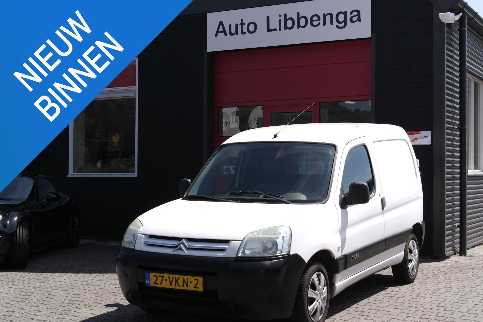 Citroen Berlingo 1.6 HDI 600 STUURBEKR / CENTR. VERGR / SCHU, Auto's, Voorwielaandrijving, Stof, Gebruikt, 4 cilinders