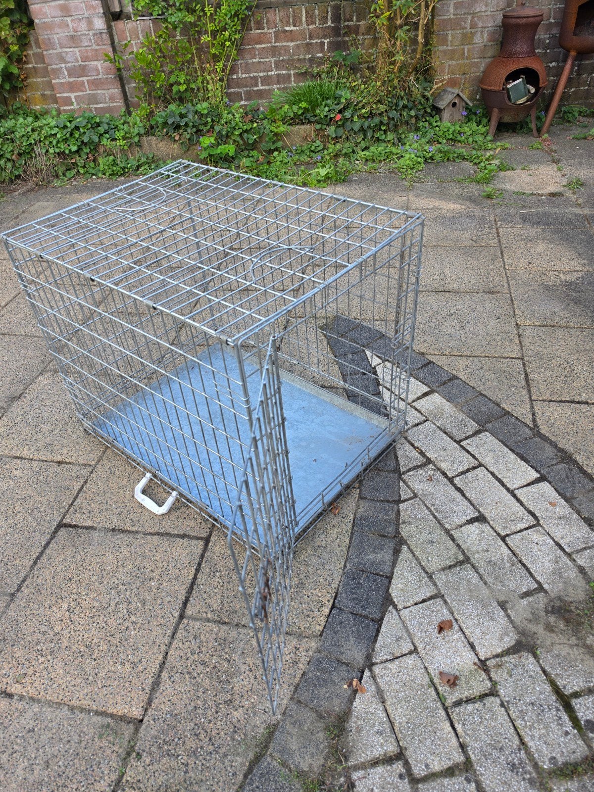 Honden bench inklapbaar, Dieren en Toebehoren, Hondenbenches, Ophalen, Gebruikt