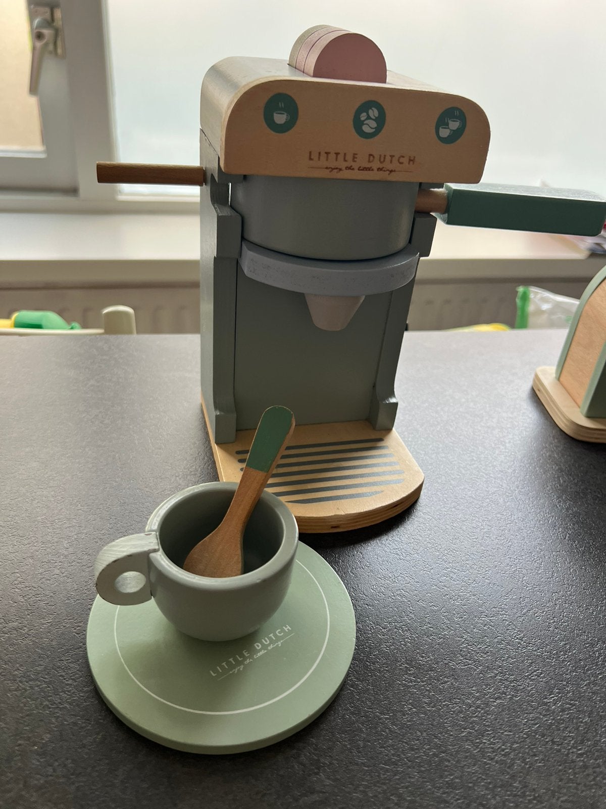 Little Dutch houten koffieset aparaat, Kinderen en Baby's, Speelgoed | Houten speelgoed, Ophalen, Gebruikt