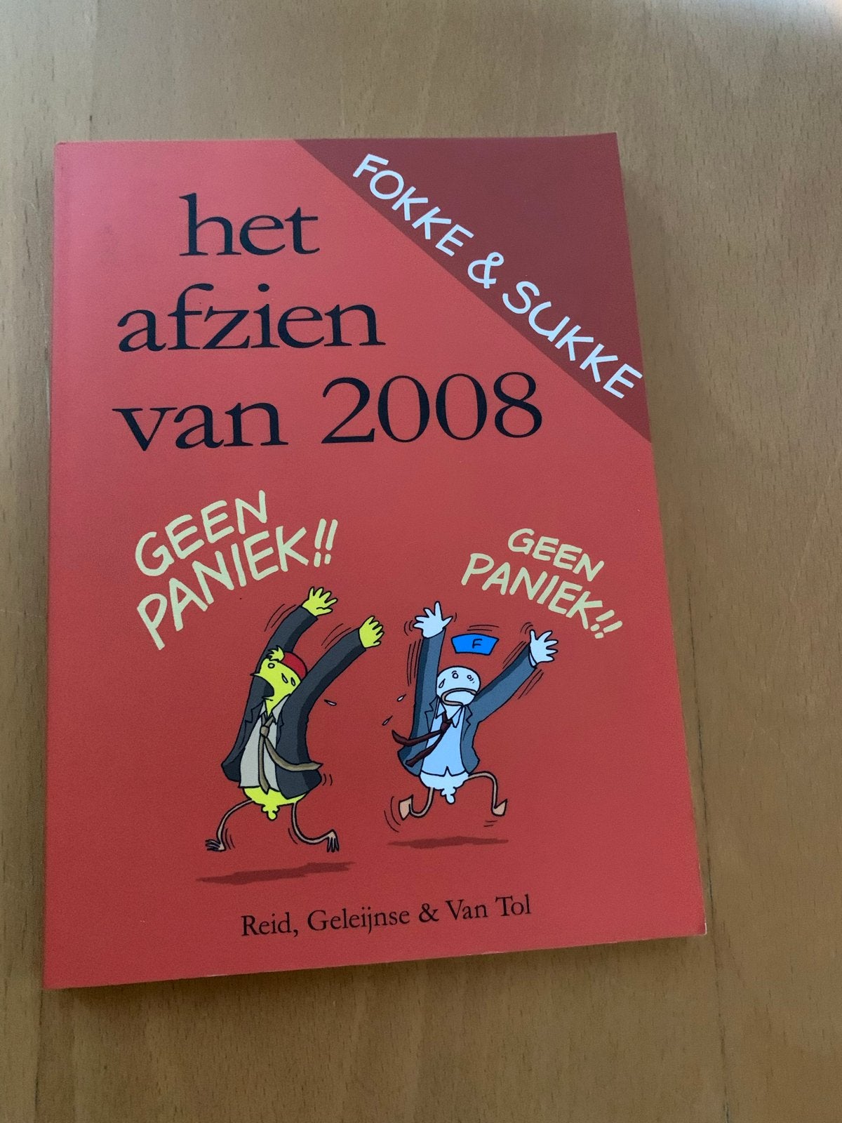 Fokke & Sukke: Het afzien van 2008 - Geen Paniek!!, Ophalen of Verzenden, Gelezen, Overige onderwerpen