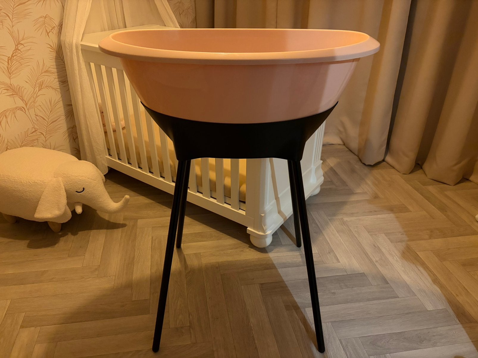 Luma babybadje roze, Ophalen, Zo goed als nieuw, Badje, Overige merken