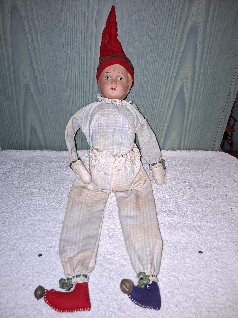 oude marionette, begin 1900, Antiek en Kunst, Curiosa en Brocante, Ophalen of Verzenden