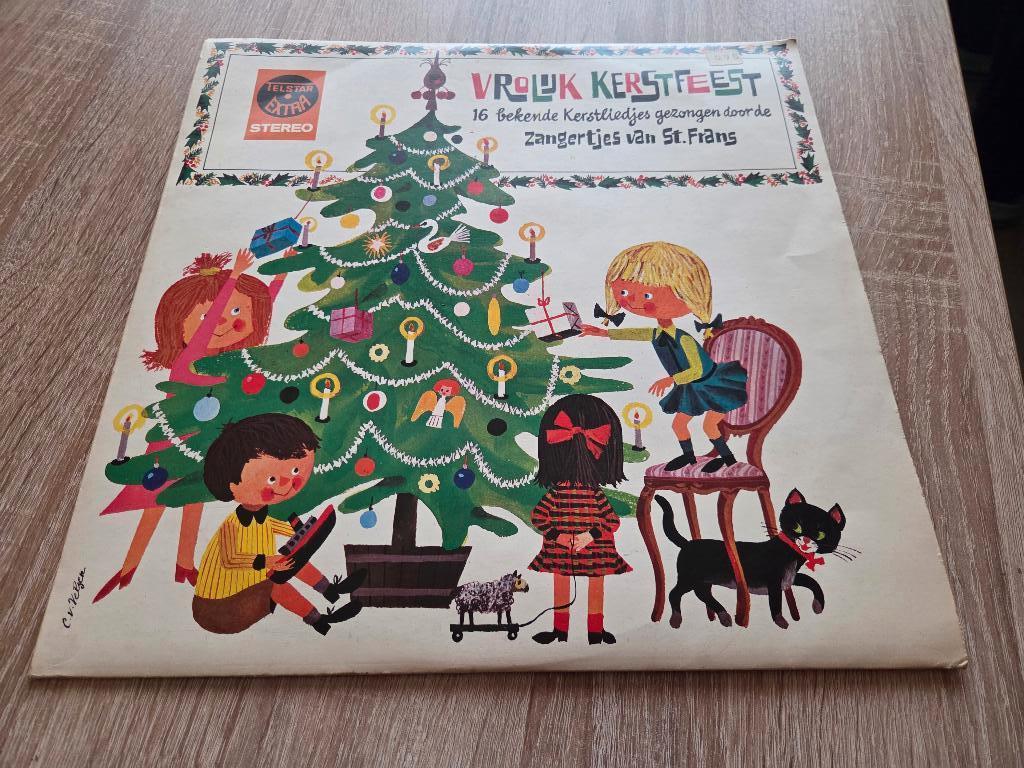 Vrolijk Kerstfeest Zangertjes Van Stint Frans, Ophalen of Verzenden, Zo goed als nieuw, Muziek, 6 tot 9 jaar