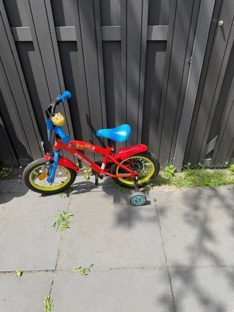 Kids bike as new, Ophalen, Zijwieltjes, Schijfrem, Minder dan 16 inch