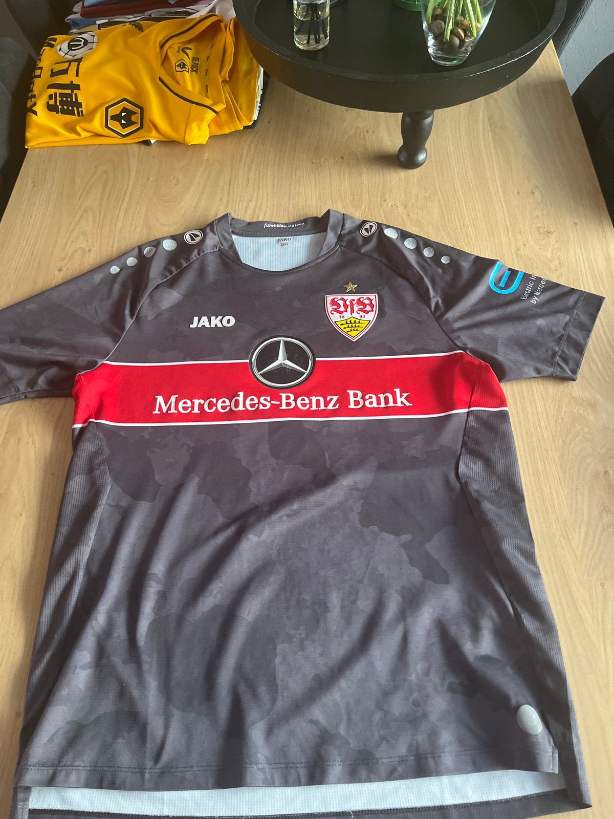 VfB Stuttgart Thuisshirt 2021/2022 Jako -  Maat L, Ophalen, Maat 48/50 (M), Zo goed als nieuw, Voetbal