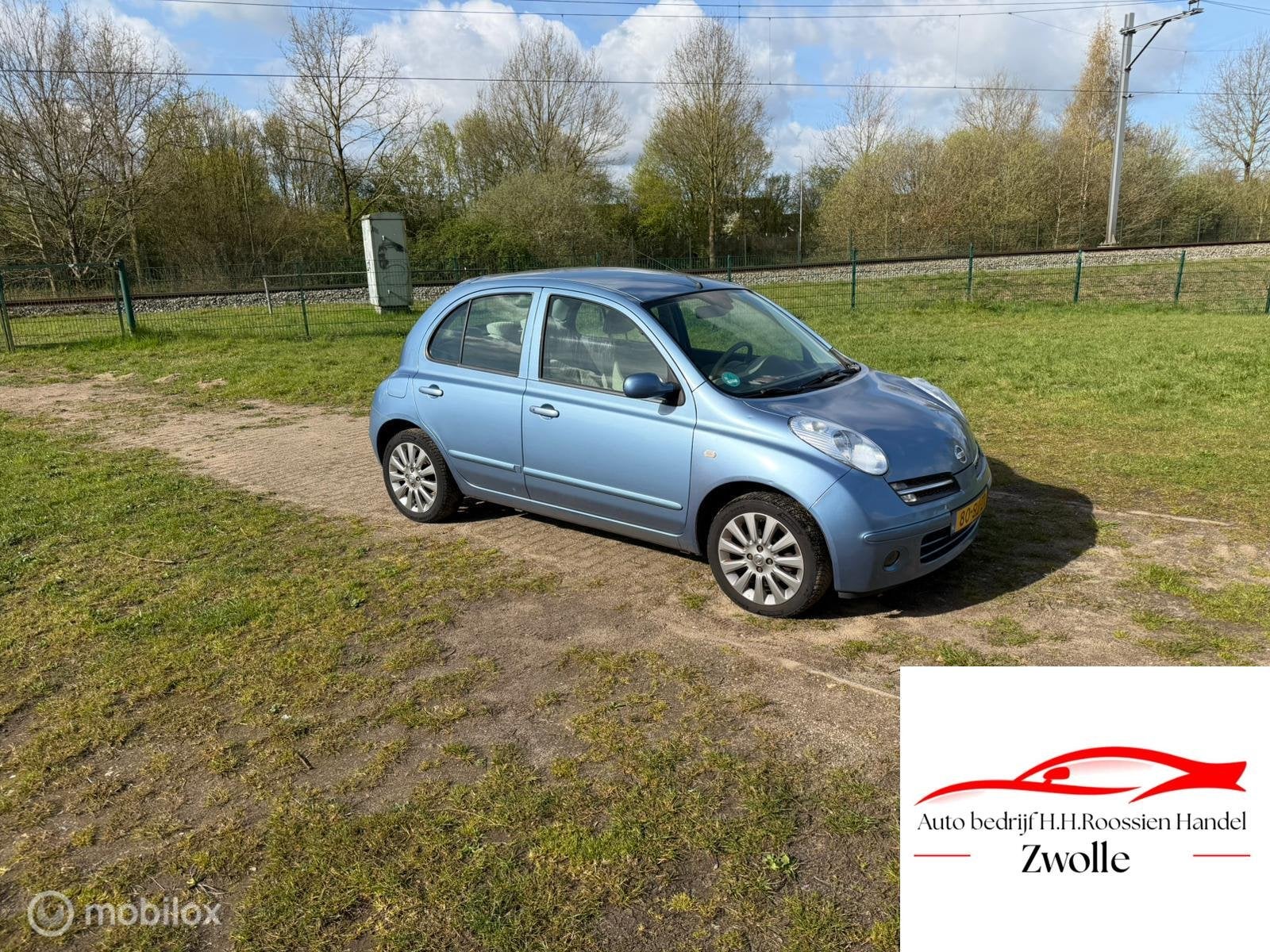Nissan Micra 1.2 Acenta, Auto's, Voorwielaandrijving, Multifunctioneel stuurwiel, 4 cilinders, Blauw