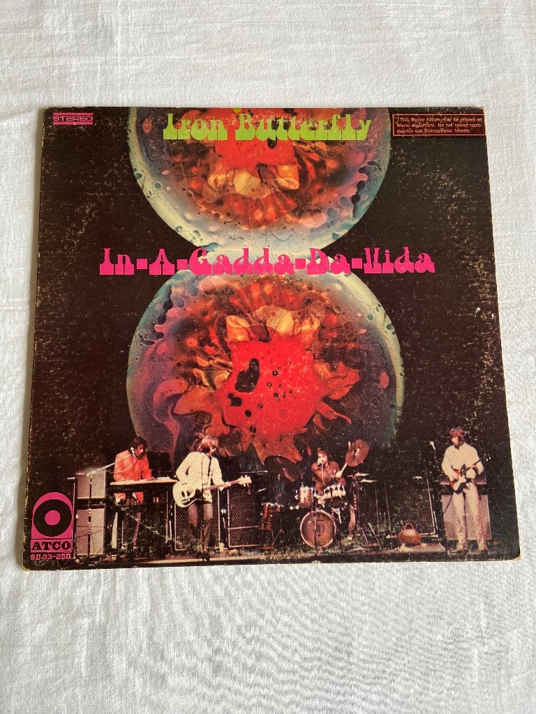 iron butterfly  -  in-a-gadda-da-vida, LP, Ophalen of Verzenden, Zo goed als nieuw, Psychedelic Rock