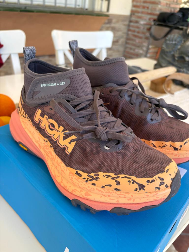 Hoka Speedgoat 6 Mid GTX Trailrunning Schoenen, Ophalen of Verzenden, Nieuw, Bruin, Sportschoenen