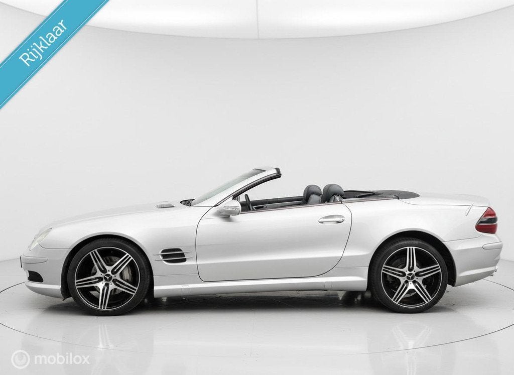 Mercedes SL-klasse SL500 AMG Xenon Leer Navi Cruise Nwe Apk, Auto's, Automaat, Achterwielaandrijving, Gebruikt, 8 cilinders