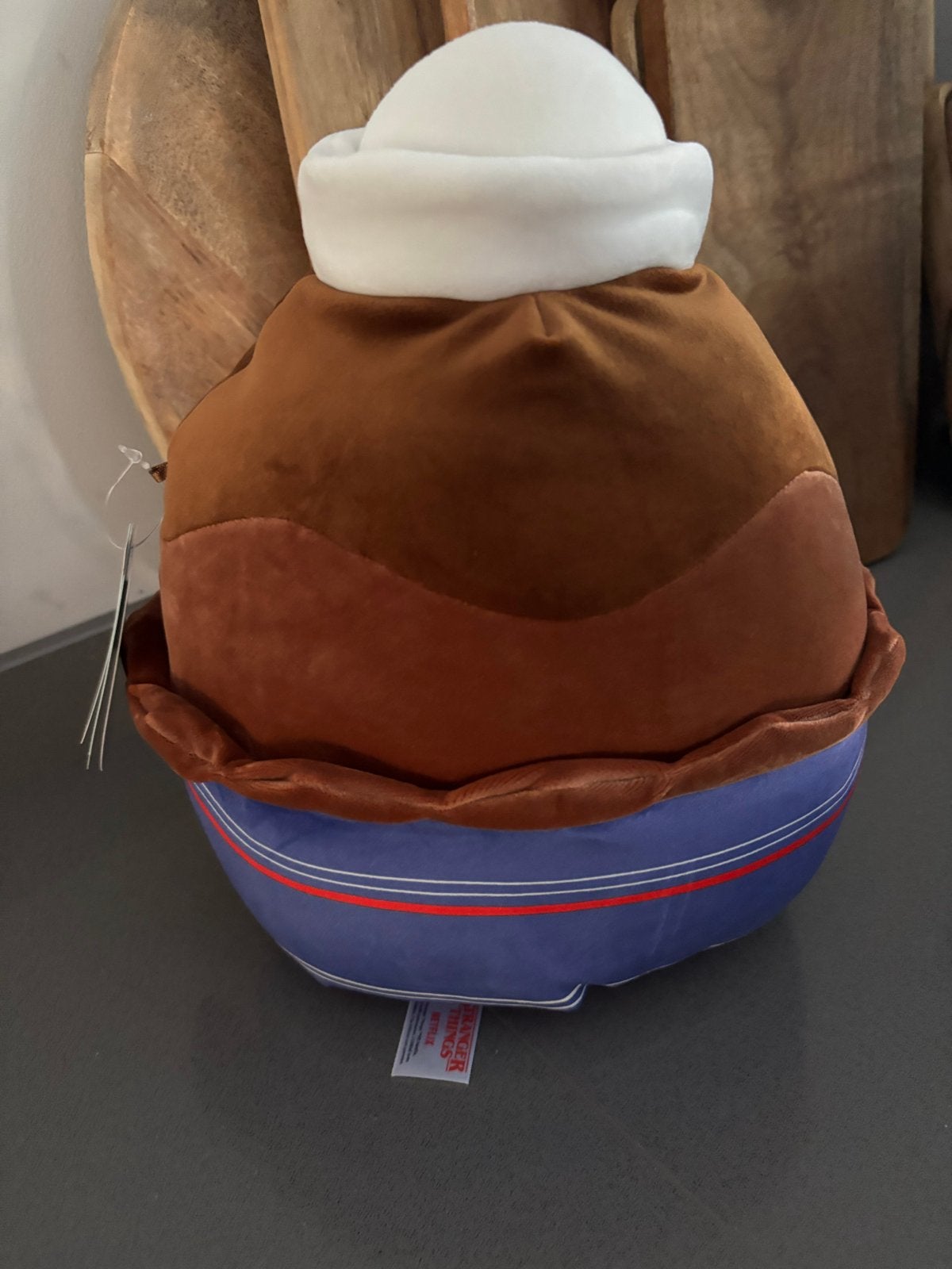 Nieuwe Squishmallow Stranger Things Chocolate Pudding, Squish, Overige karakters, Overige typen, Nieuw