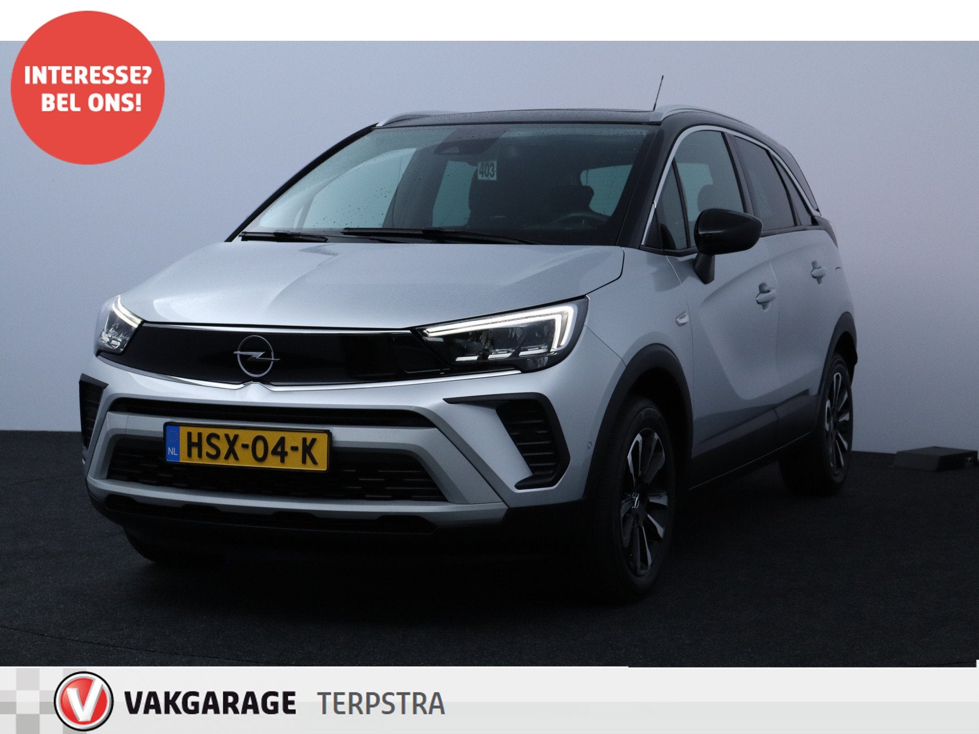 Opel Crossland 1.2 Turbo Level 4/ Two-Tone/ Trekhaak/ 16'' L, Auto's, Gebruikt, 1199 cc, Bedrijf, Handgeschakeld