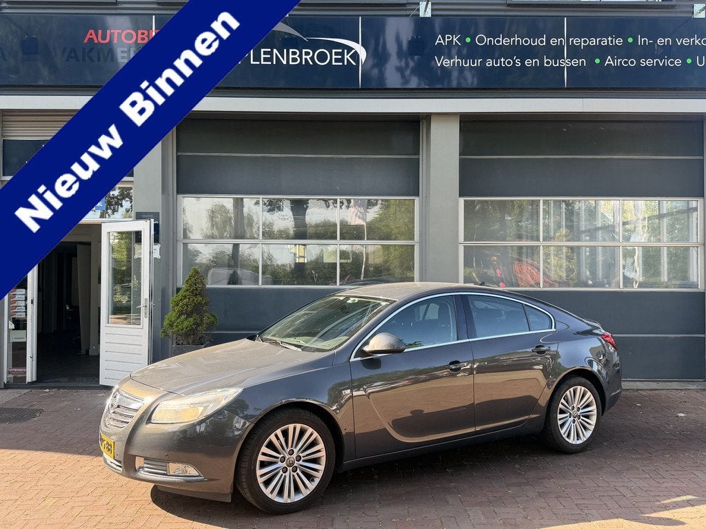 Opel Insignia 2.0 CDTI EcoFLEX Business+ 2013 131PK Dealer o, Auto's, Opel, Euro 5, Stof, Zwart, 4 cilinders