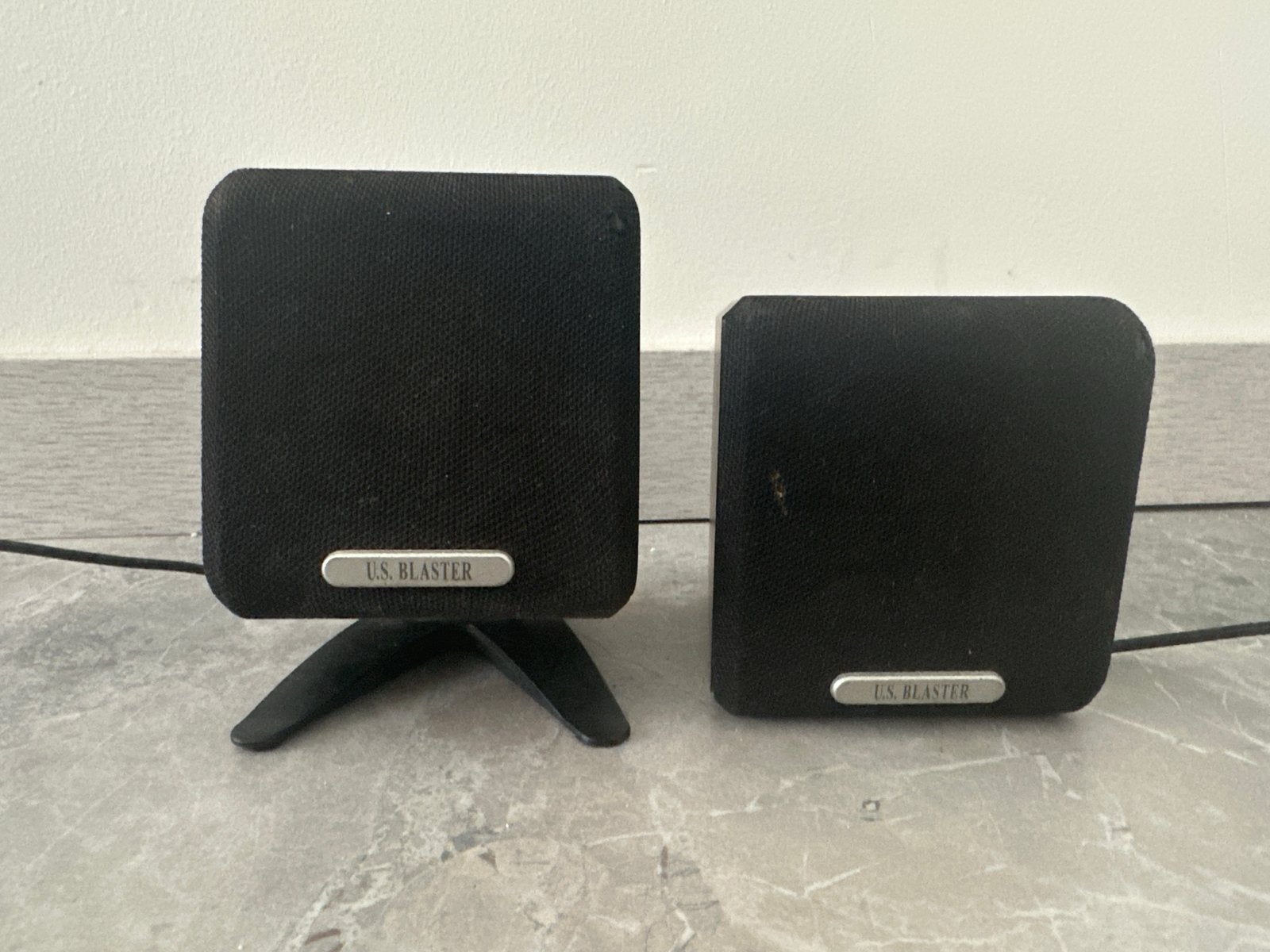 US Blaster Speakerset - Compact en Functioneel, Audio, Tv en Foto, Luidsprekers, Gebruikt, Stereo speakers, Minder dan 60 watt