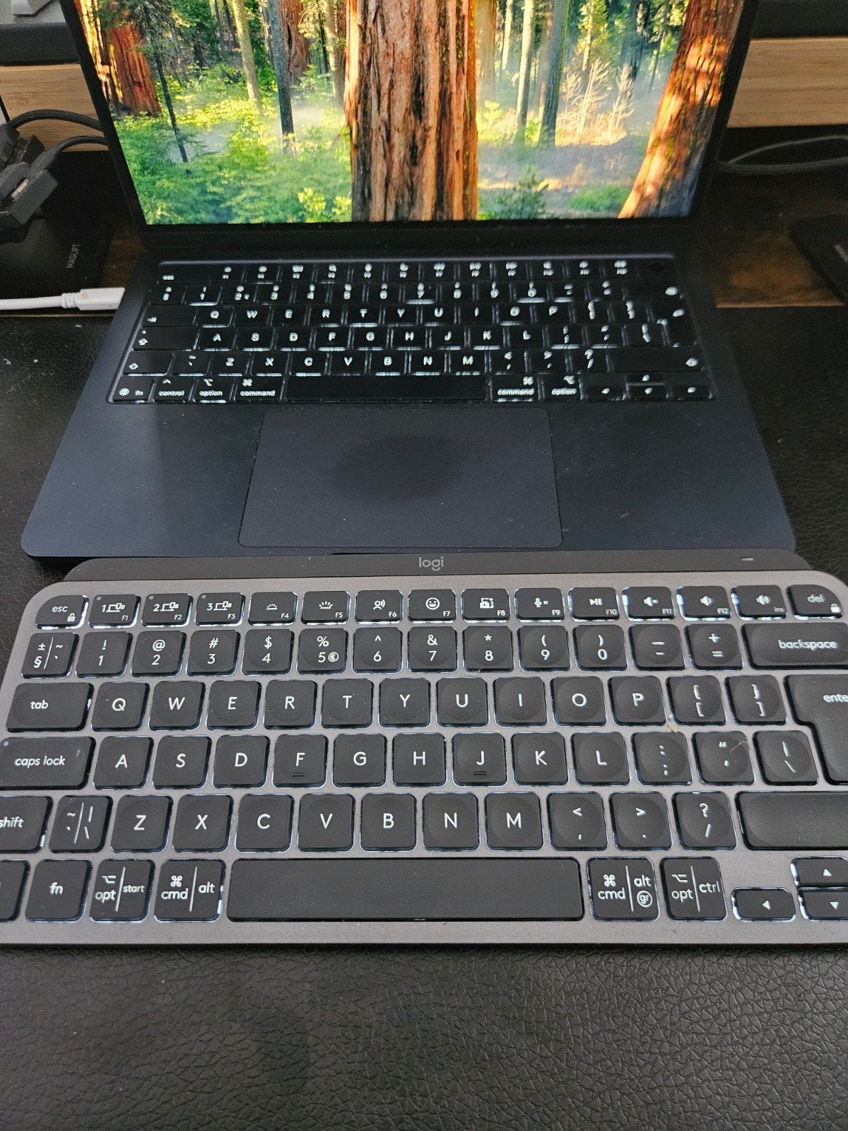 Logitech MX Keys Mini Toetsenbord - Qwerty, Computers en Software, Toetsenborden, Ophalen of Verzenden, Zo goed als nieuw, Draadloos