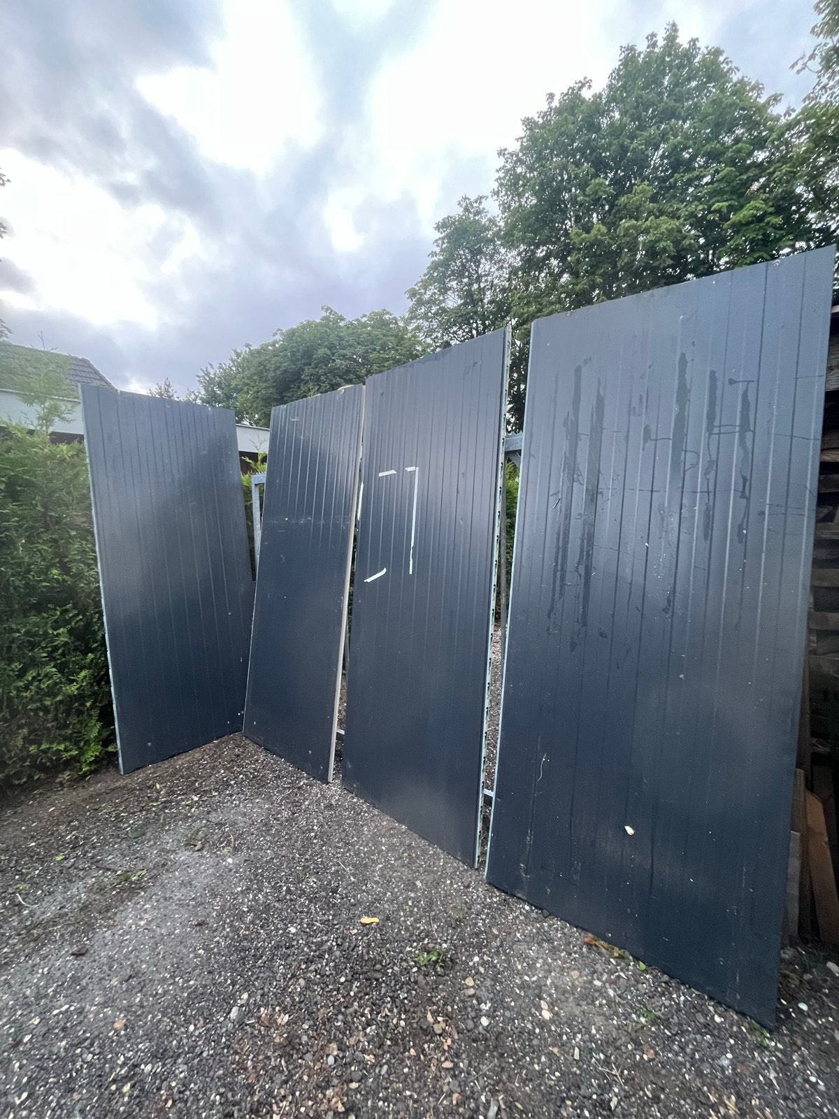 Diverse sandwichpanelen voor isolatie, Doe-het-zelf en Verbouw, Isolatie en Afdichting, Ophalen, Overige materialen, 4 tot 8 cm