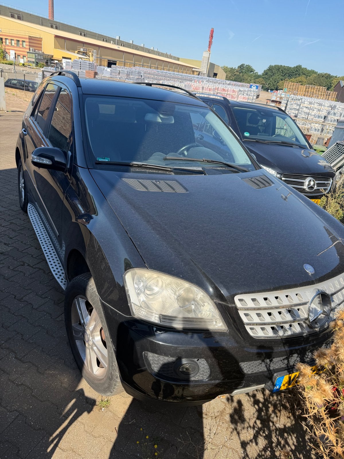 Mercedes-benz ML280cdi 2006 Zwart grijskenteken, Automaat, 190 pk, Diesel, Geïmporteerd