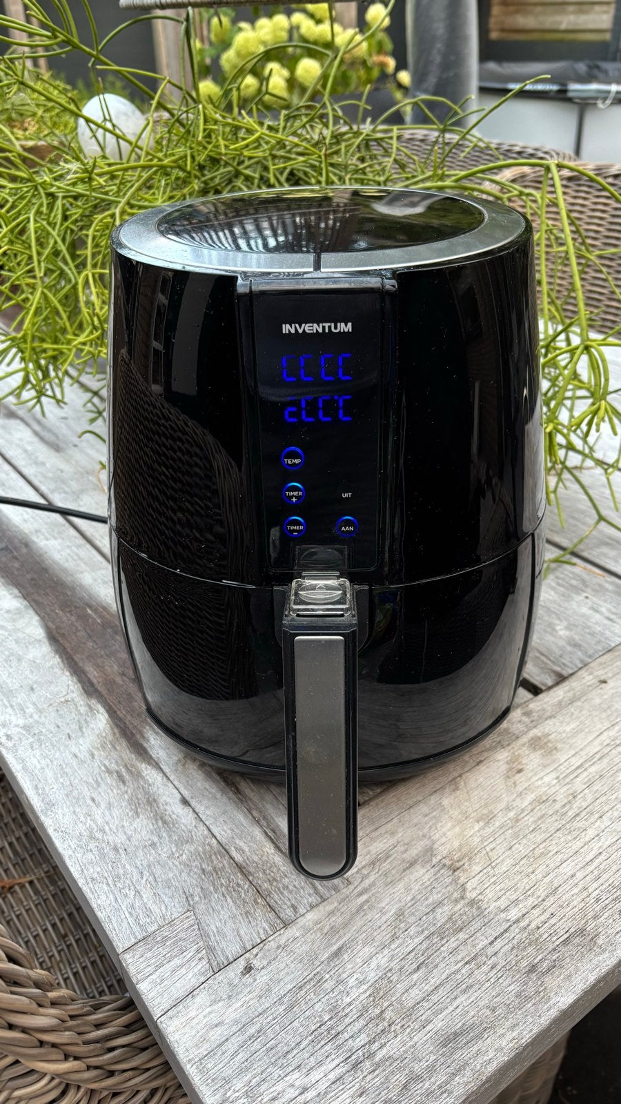 Inventum Airfryer GF254HLD - Zwart, Ophalen, Zo goed als nieuw, Airfryer, 750 t/m 999 gram