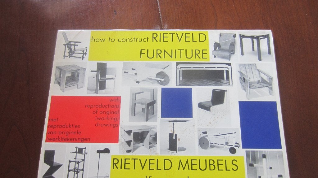 Rietveld Meubels,om zelf te maken., Boeken, Kunst en Cultuur | Architectuur, Ophalen of Verzenden, Gelezen, Architecten