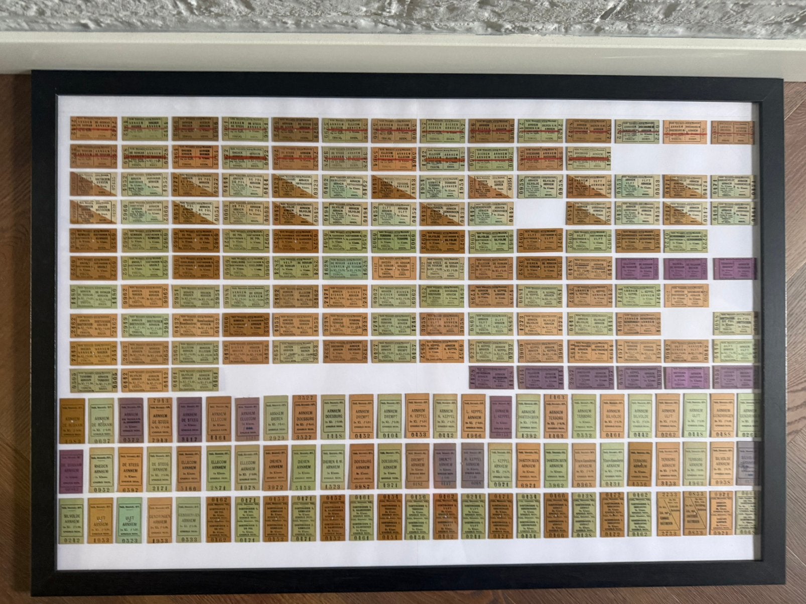 GsTM, GTM, GT en GTW PLAATSBEWIJZEN, Verzamelen, Ophalen, Nieuw, Overige soorten, Overige typen