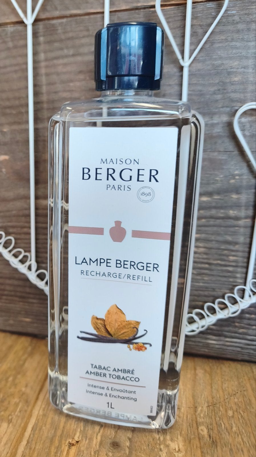 Maison Berger Navulling 1L - Amber Tabak, Ophalen of Verzenden, Nieuw, Meerkleurig, Overige materialen