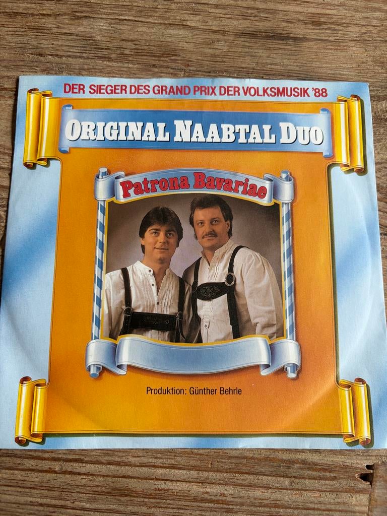 Original Naabtal Duo - Patrona Bavariae, Gebruikt, 7 inch, 1980 - 1989, Levenslied of Smartlap