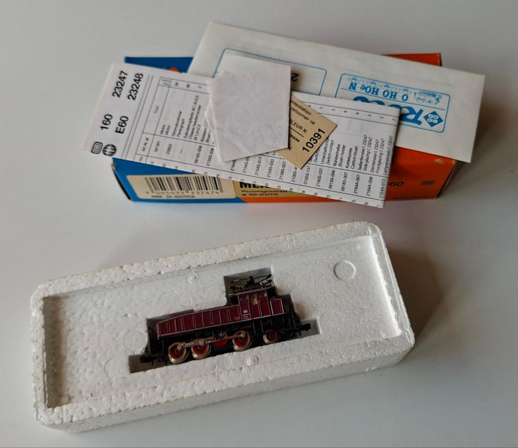Roco electrische locomotief BR 160 spoor N, Hobby en Vrije tijd, Modeltreinen | N-Spoor, Gebruikt, Ophalen of Verzenden, Roco