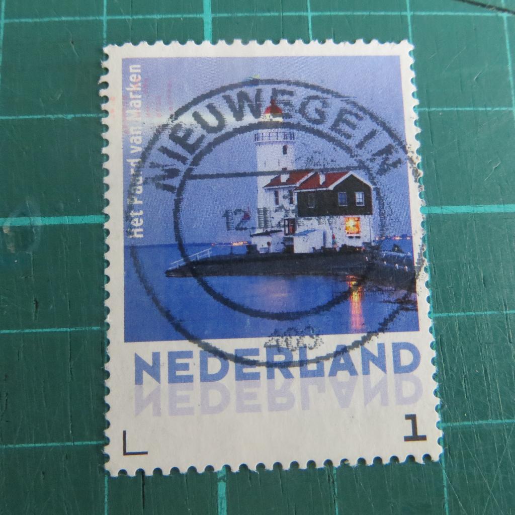Persoonlijke zegel, Ophalen of Verzenden, Na 1940, Gestempeld