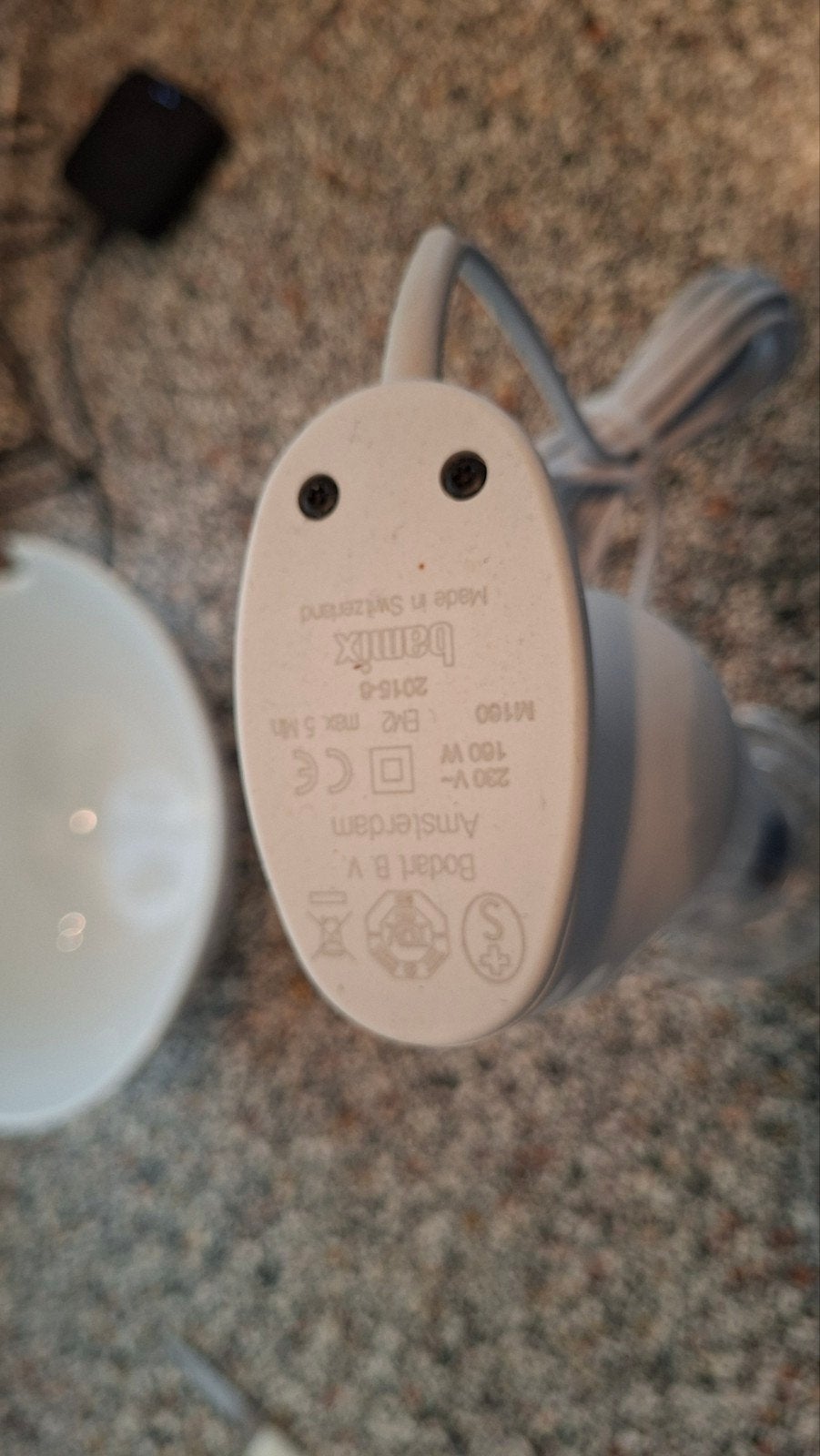Bamix M160 staafmixer met hakmolen - Zo goed als nieuw, Minder dan 1 liter, Ophalen of Verzenden, Zo goed als nieuw, 2 snelheden