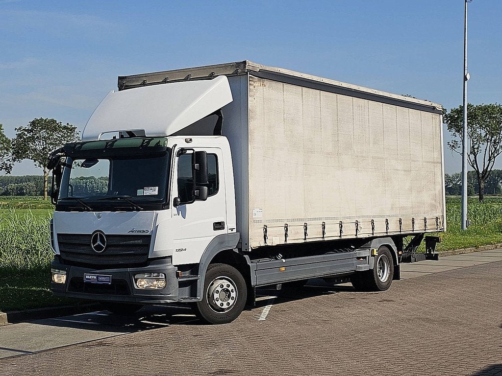 MERCEDES-BENZ ATEGO 1224 taillift airco euro6, Auto's, Automaat, 238 pk, Euro 6, Wit
