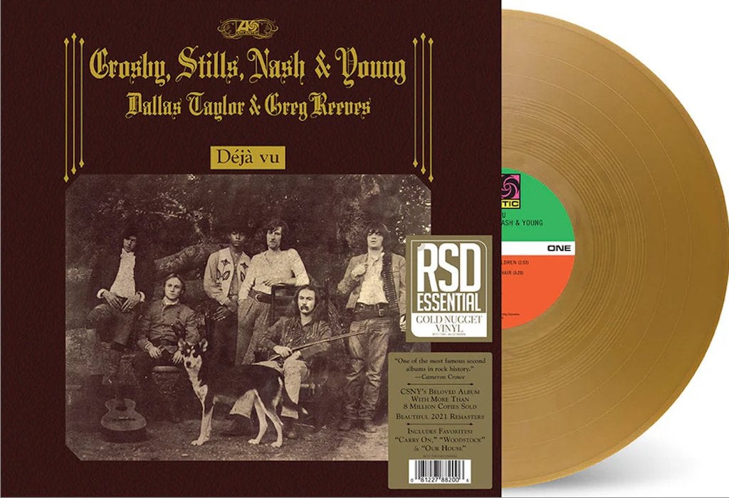Vinyl LP Crosby Stills Nash Young Deja Vu GOLD RSD 2022 NEW, LP, Pop, Ophalen of Verzenden, 12 inch
