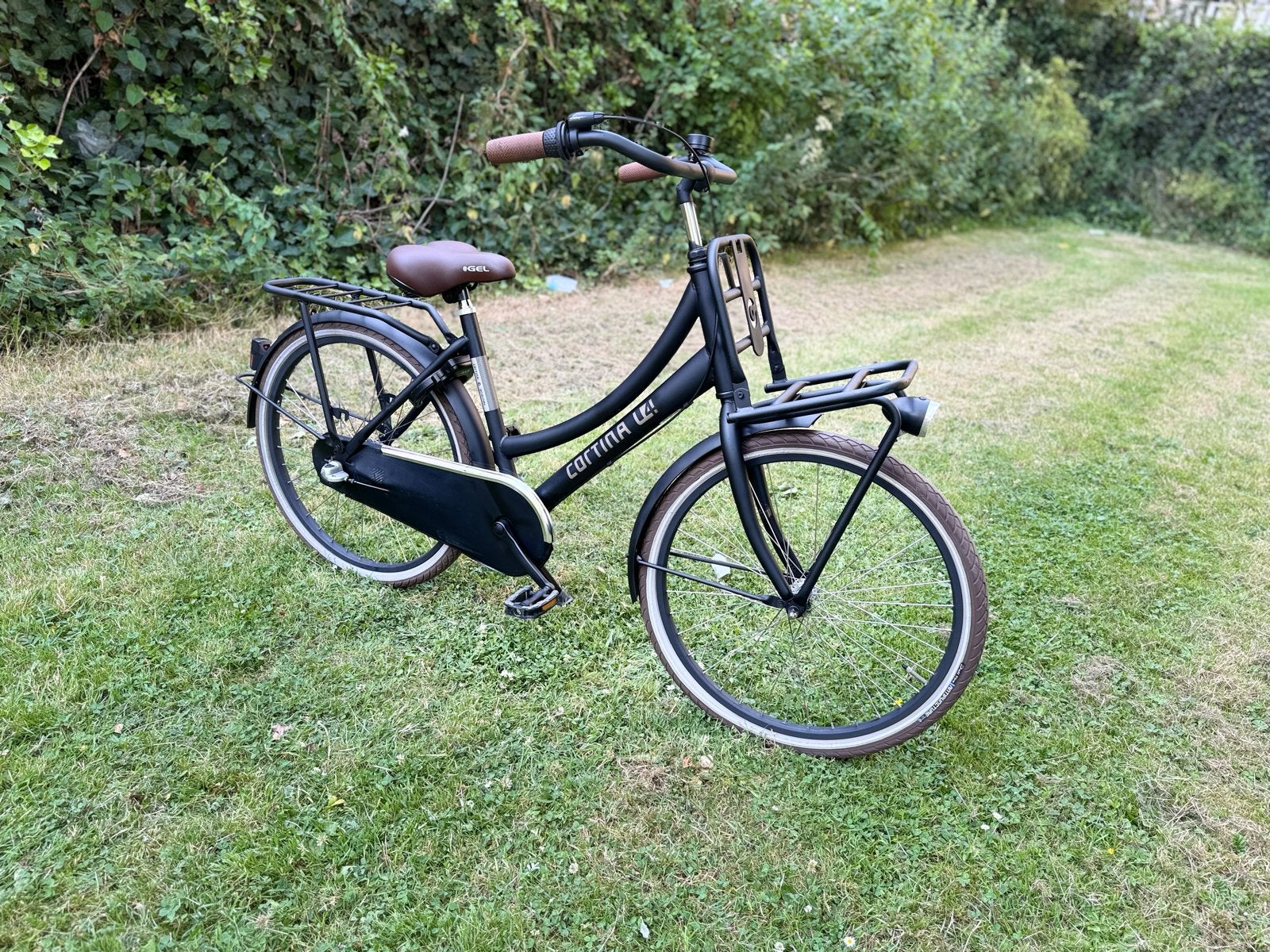 Cortina U4 Transportfiets 24 inch, Fietsen en Brommers, Fietsen | Meisjes, Gebruikt, 24 inch, Versnellingen, Terugtraprem, Ophalen