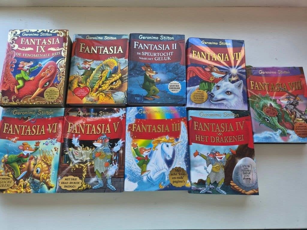 Fantasia 1 t/m 9 Boeken, Boeken, Kinderboeken | Jeugd | 10 tot 12 jaar, Ophalen of Verzenden, Zo goed als nieuw