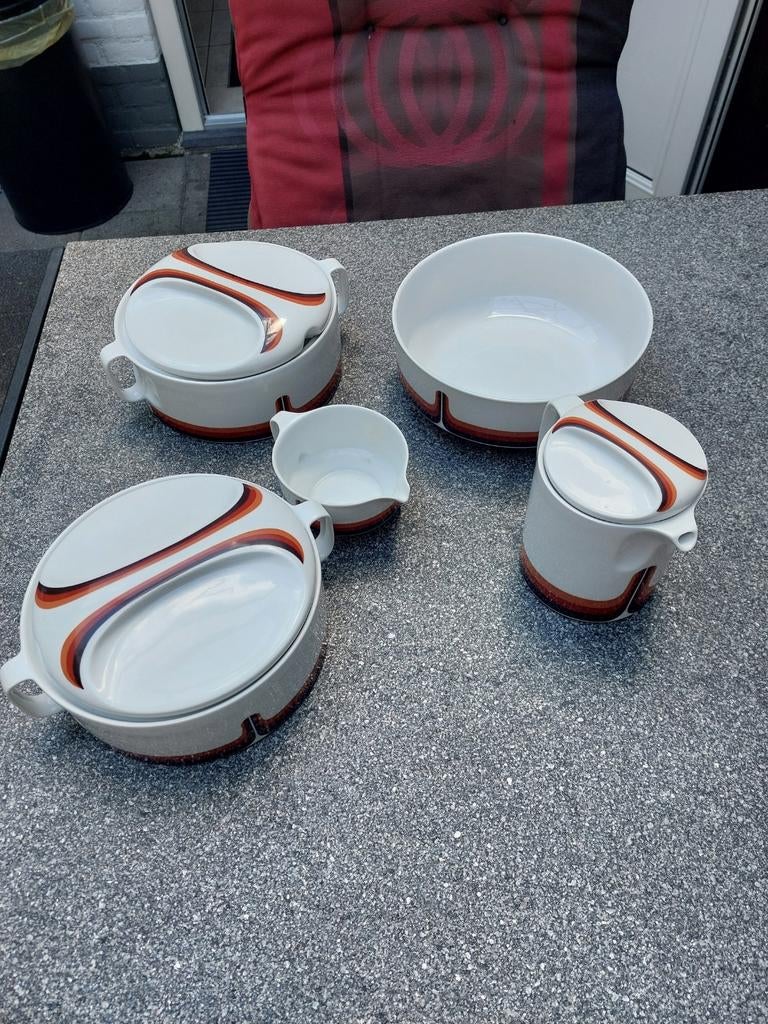 5 Eschenbach Bavaria Germany servies Retro, Ophalen of Verzenden