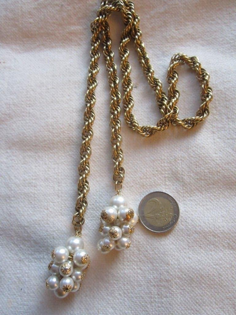 46.  Schitterende oude ketting, heel apart,, Ophalen, Overige materialen, Ketting