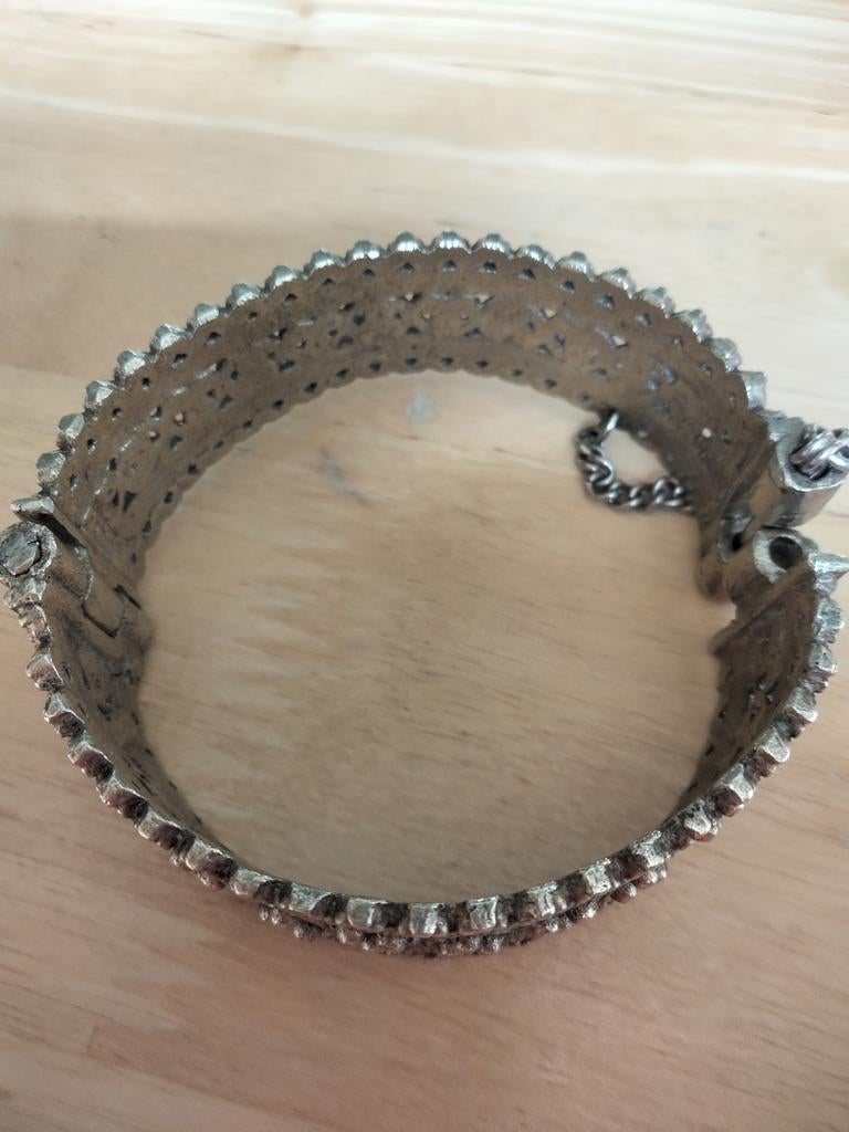 Oosterse armband, Sieraden, Tassen en Uiterlijk, Armbanden, Ophalen of Verzenden, Zilver
