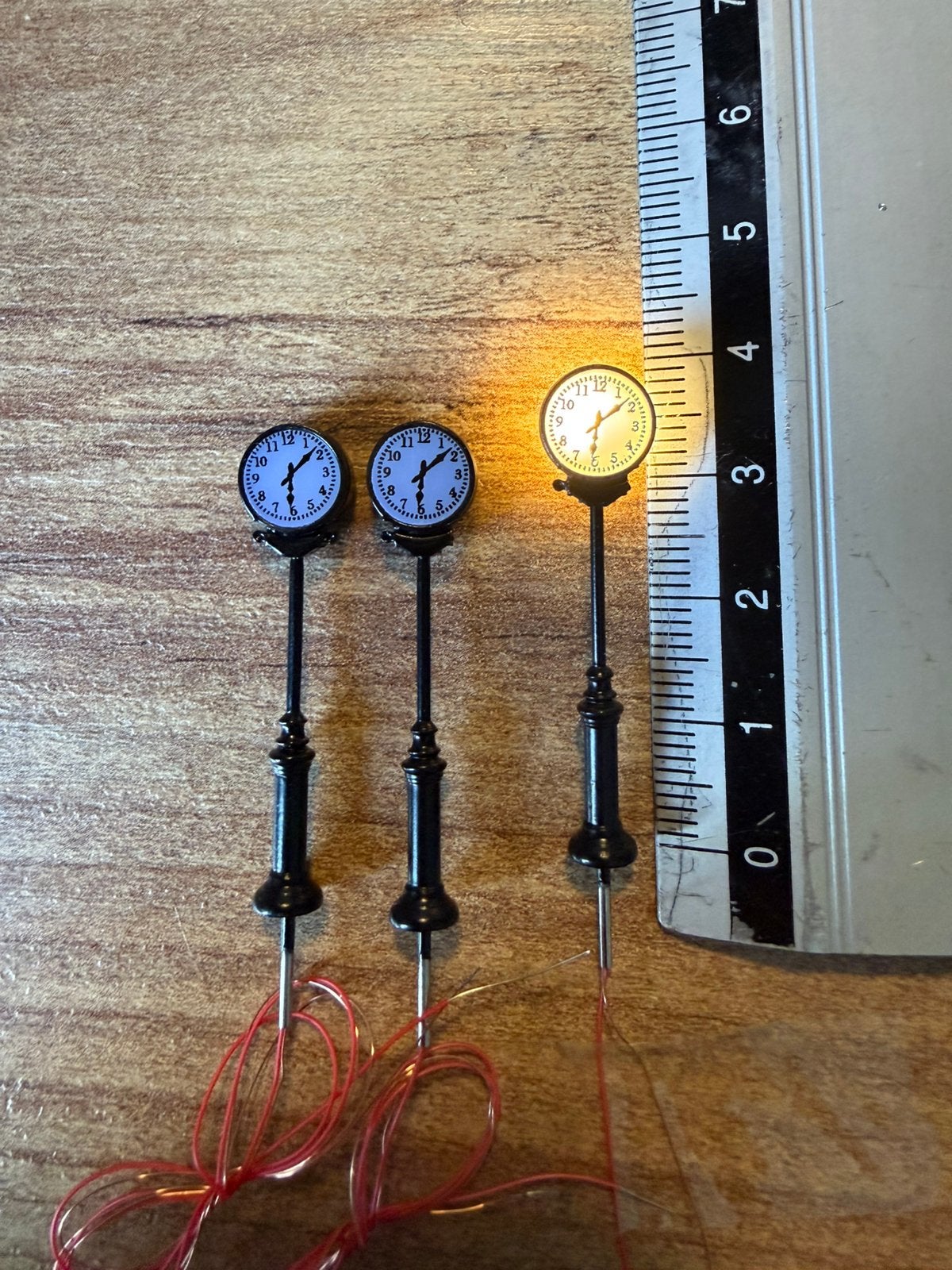 Modelbouw Klokken | N | 4cm, Overige merken, Gelijkstroom, Verzenden, Overige typen