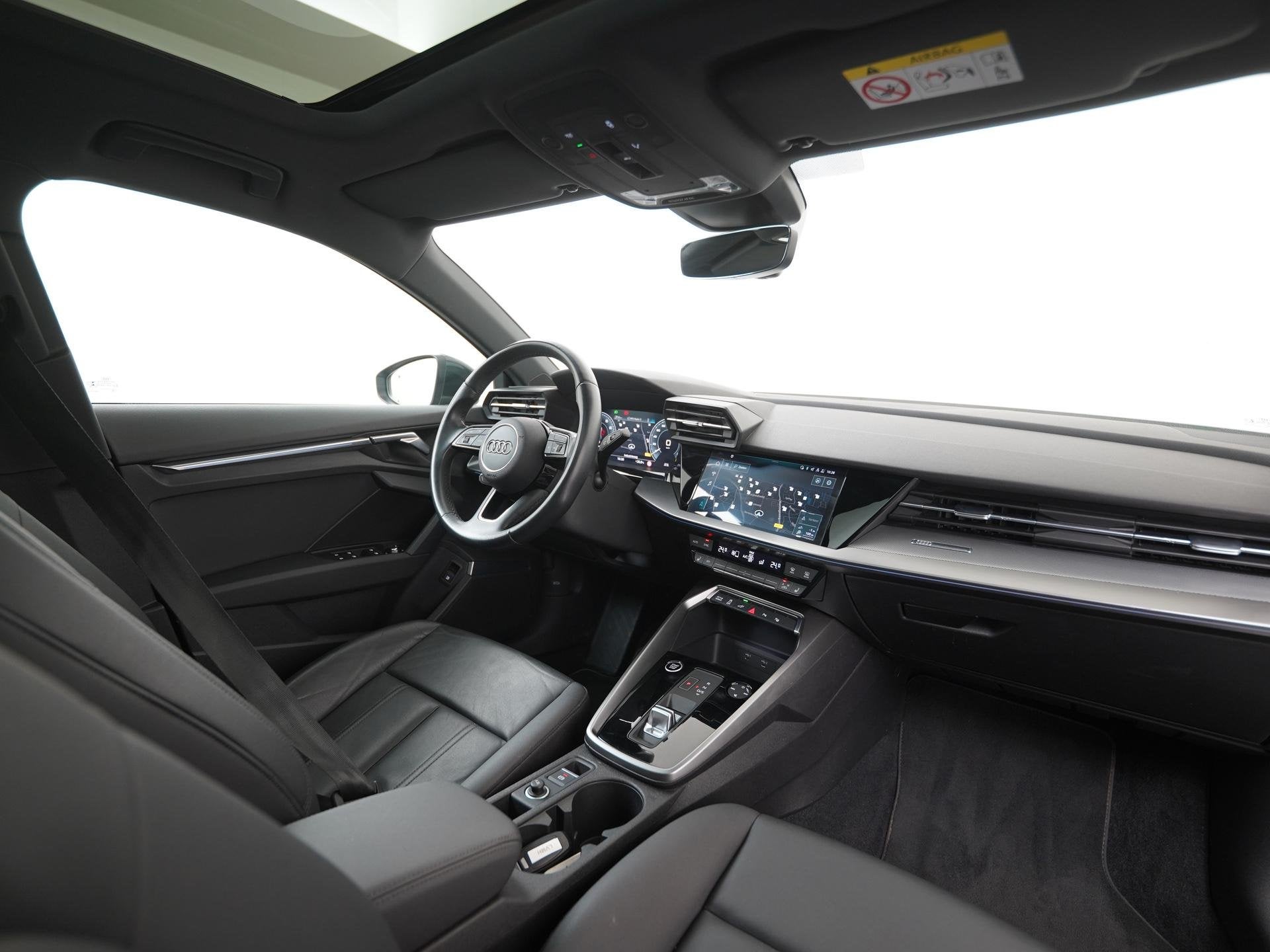 Audi A3 Sportback 40 TFSIe Advanced | Panoramadak | Leder |, Auto's, 12 maanden, Gebruikt, 4 cilinders, 13 kWh
