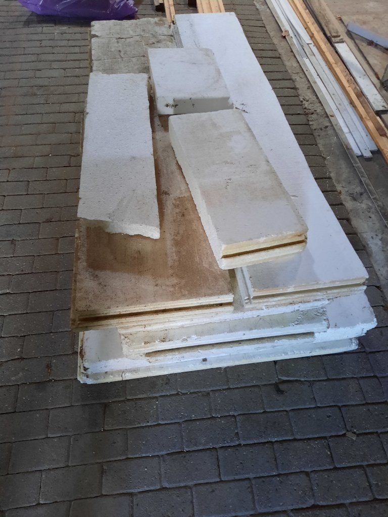 Gratis afhalen tempex / eps voor onder betonvloer, Ophalen, 5 tot 10 m², Zo goed als nieuw, Vloerisolatie