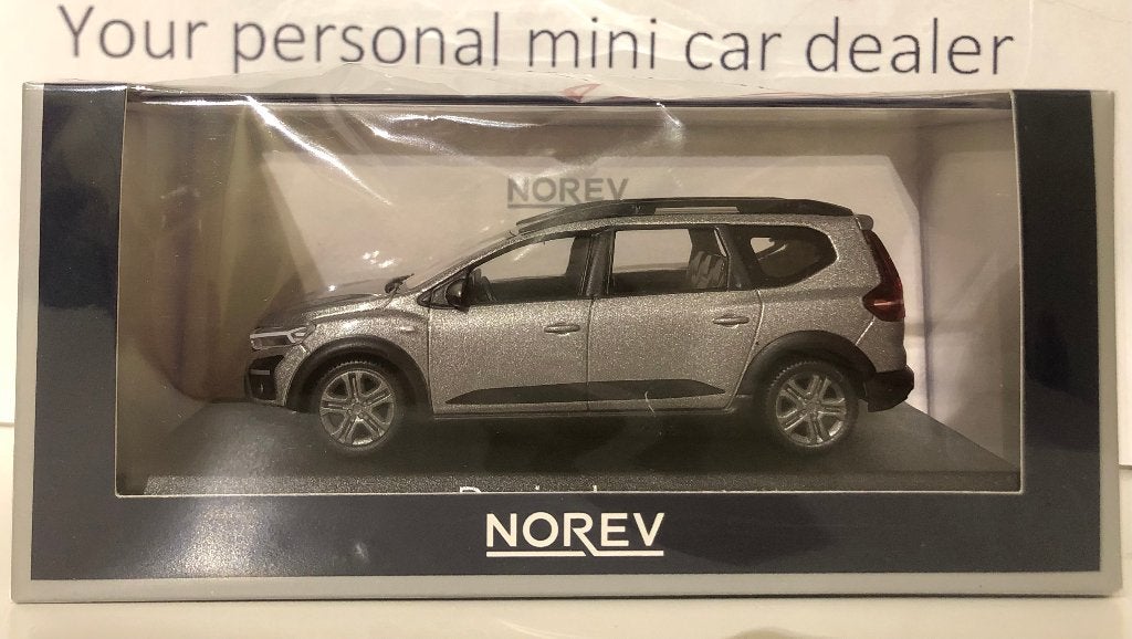 Norev 1:43 Dacia Jogger 2022 Moonstone Grey nieuw in display, Ophalen of Verzenden, Nieuw, Auto, Norev