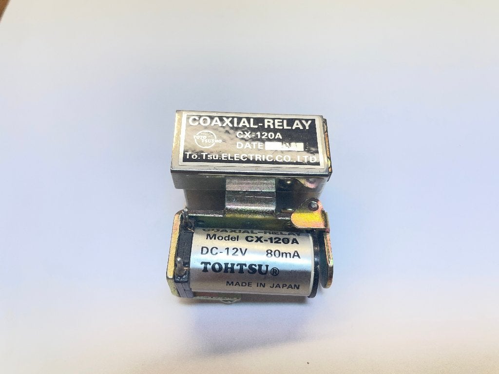 coax relai, Ophalen of Verzenden, Gebruikt, Ontvanger