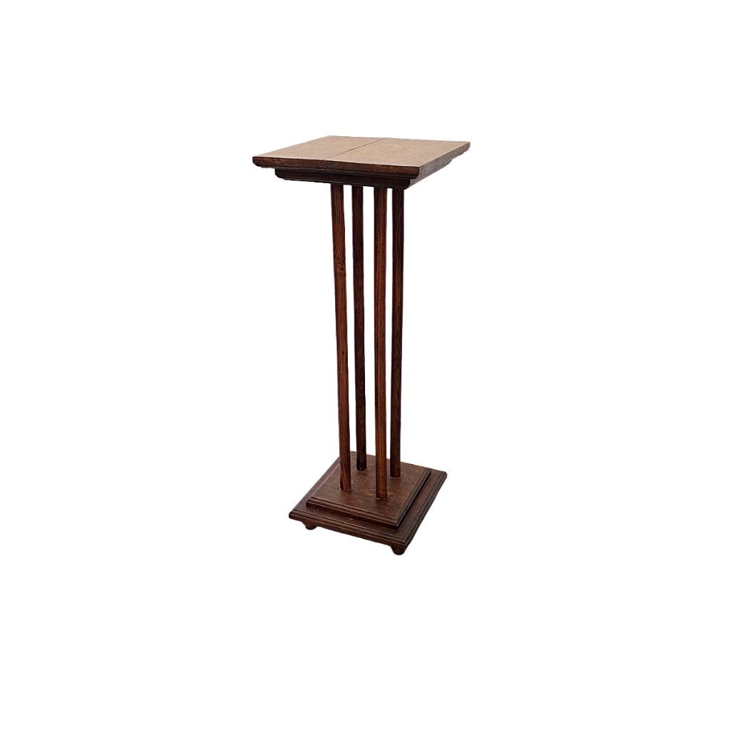 Antiek Frans eiken en grenen plantentafel, Ophalen of Verzenden
