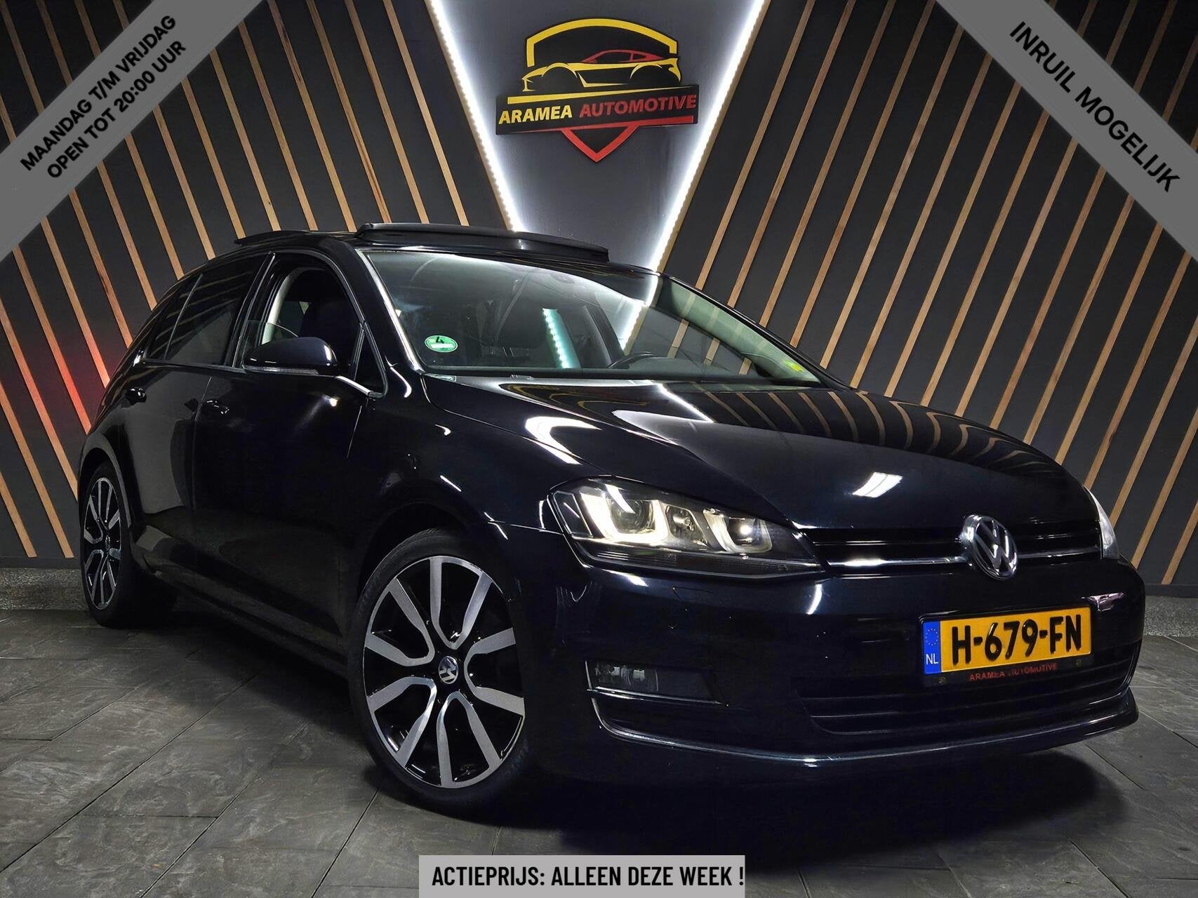 Volkswagen Golf 7 DSG 1.4 TSI|PANO|Trekhaak|Stoel verwarming, Auto's, Euro 5, Gebruikt, 4 cilinders, Leder en Stof