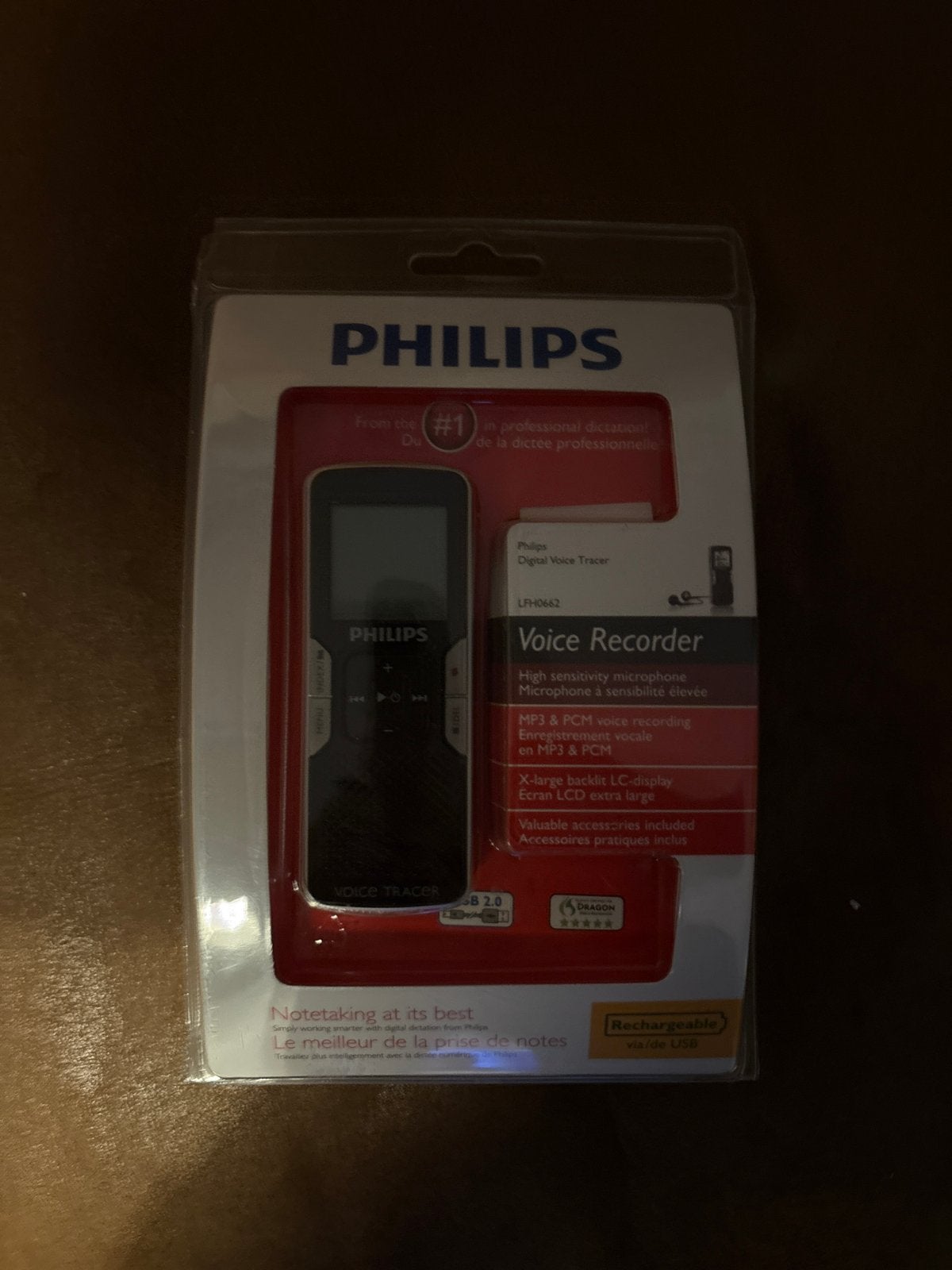 Philips Digital Voice Tracer LFH0662 - Nieuw in verpakking, Ophalen of Verzenden, Nieuw