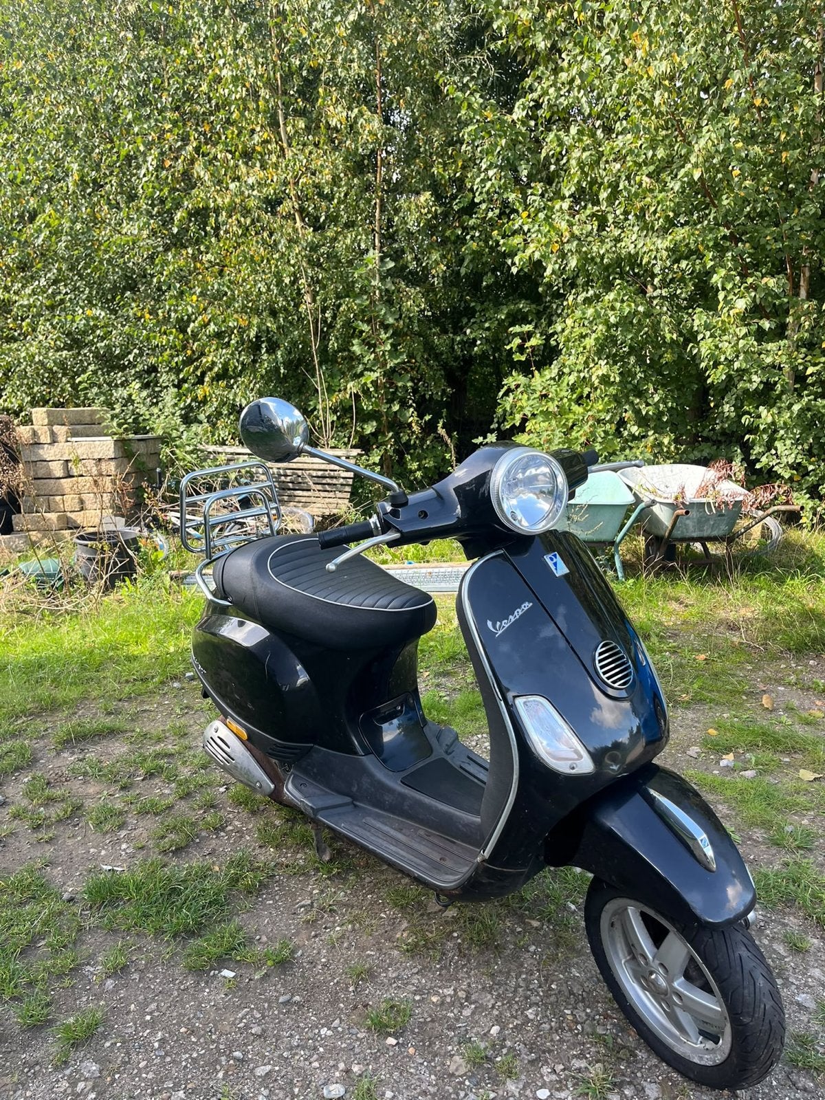 Vespa LX 50 4T Snorscooter Zwart, Ophalen, Gebruikt, Benzine, Vespa LX