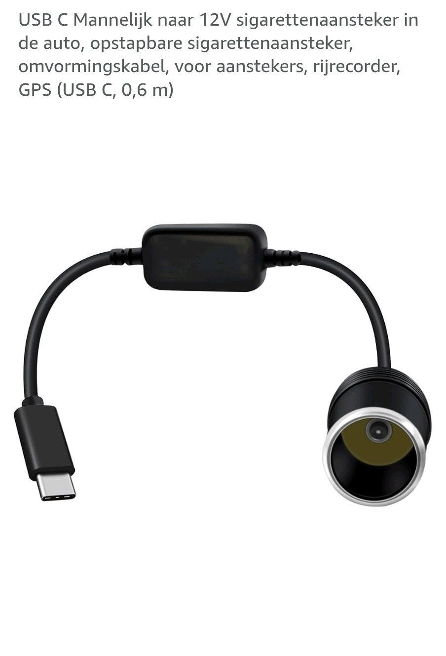 Nieuw USB-C sigarettenaansteker, Ophalen of Verzenden, Nieuw