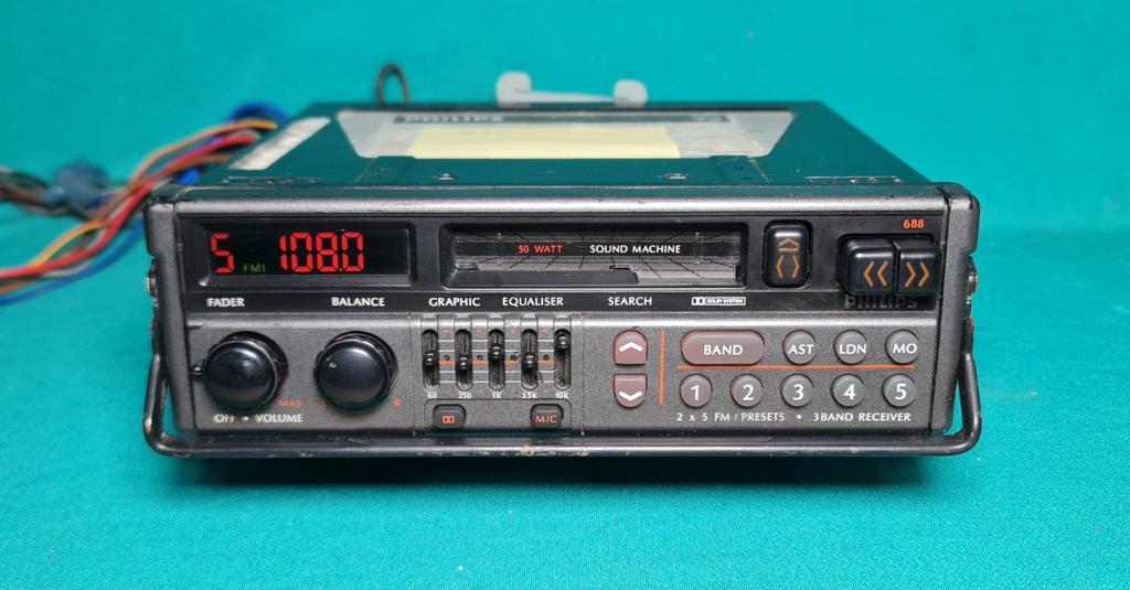 Philips dc688 casssette receiver, Ophalen of Verzenden, Zo goed als nieuw