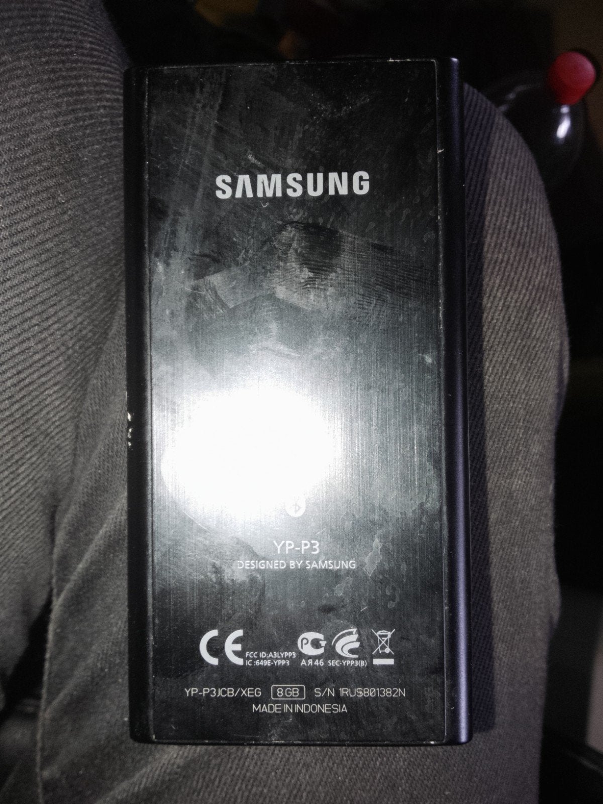 Samsung YP-P3 MP3-speler 8GB - Gebruikt, Audio, Tv en Foto, Mp4-spelers, Ophalen of Verzenden, Gebruikt, 2 tot 10 GB