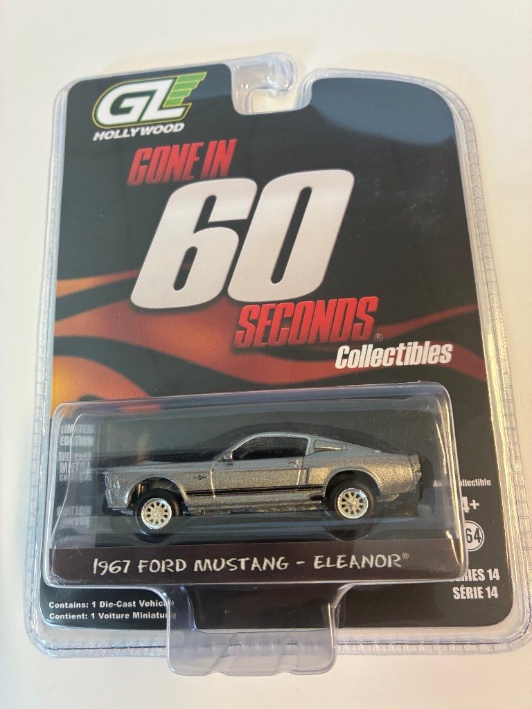 89319: Ford Mustang - Gone in 60 seconds Eleanor - 1967 1:64, Auto, Nieuw, Ophalen of Verzenden, Bachsatztstr. 54 D 72131 Ofterdingen, Germany