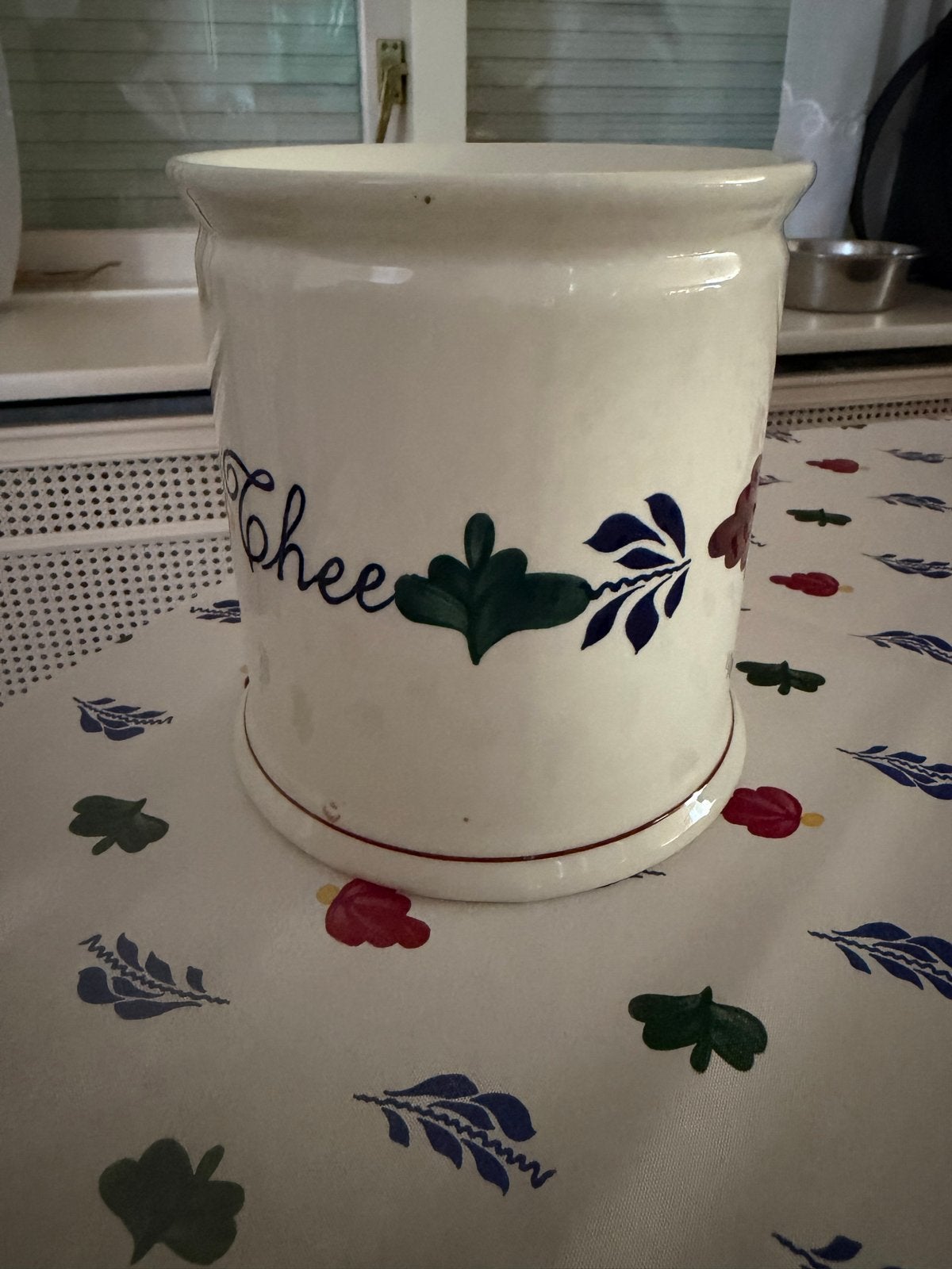 Boerenbont Voorraadpot Thee (Zonder Deksel), Ophalen of Verzenden